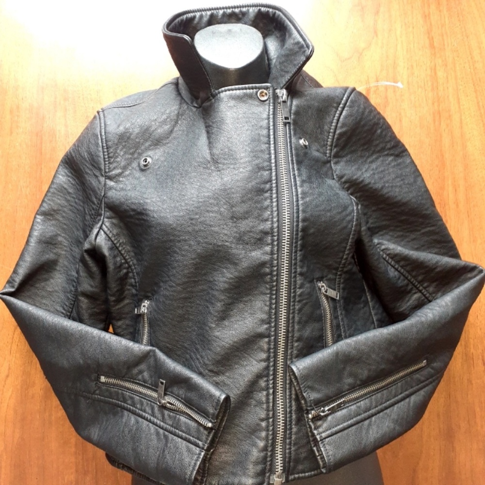 Abercrombie & Fitch Leather Jacket